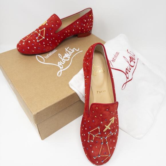 Christian Louboutin Shoes - Christian Louboutin Loafers & Crystal Salomé Tote Hot Zodiaque Sagittarius EU 37